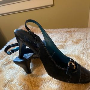 Dress sling backs